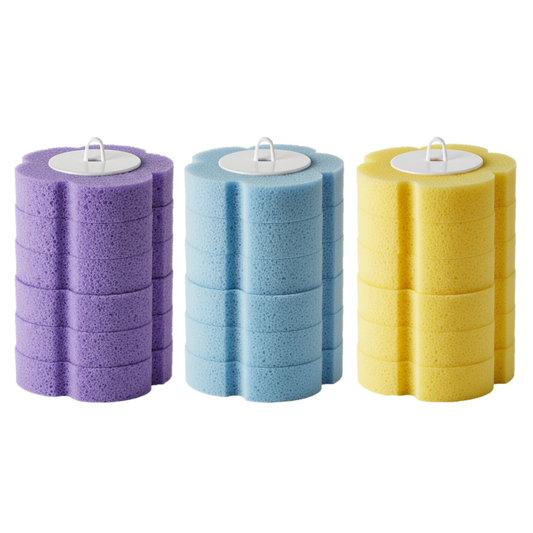 Replaceable Toilet Brush Refill Kit (24 Pcs)